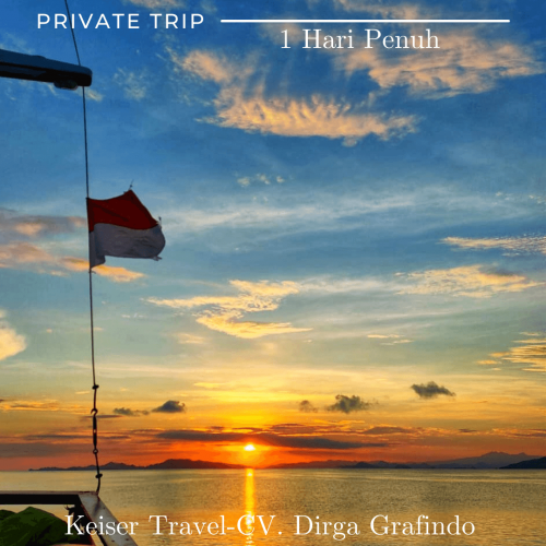 1. Paket Wisata Private Trip Pulau Komodo 1 Hari
